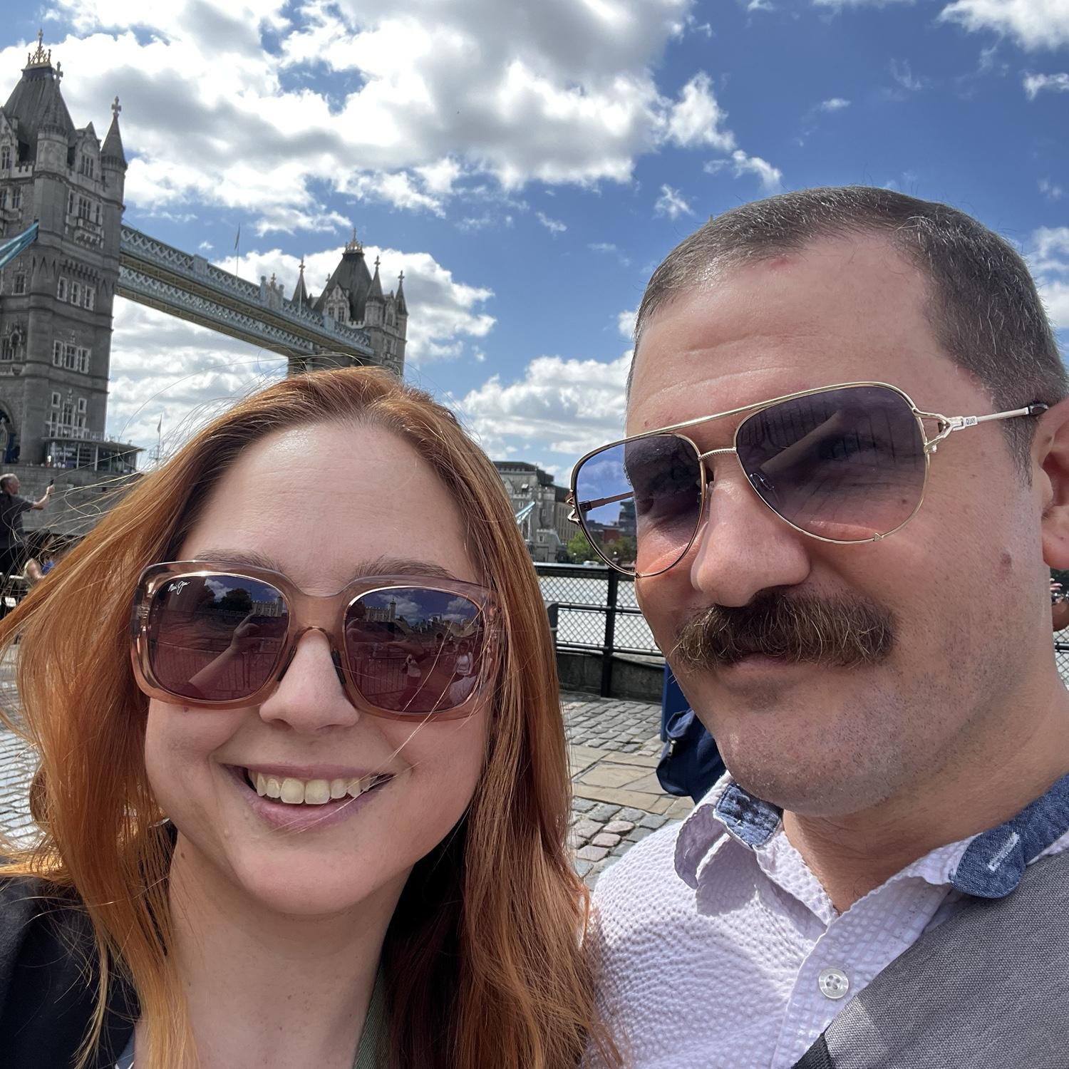 We've gotten to visit Kristen's favorite place (the UK) a few times--