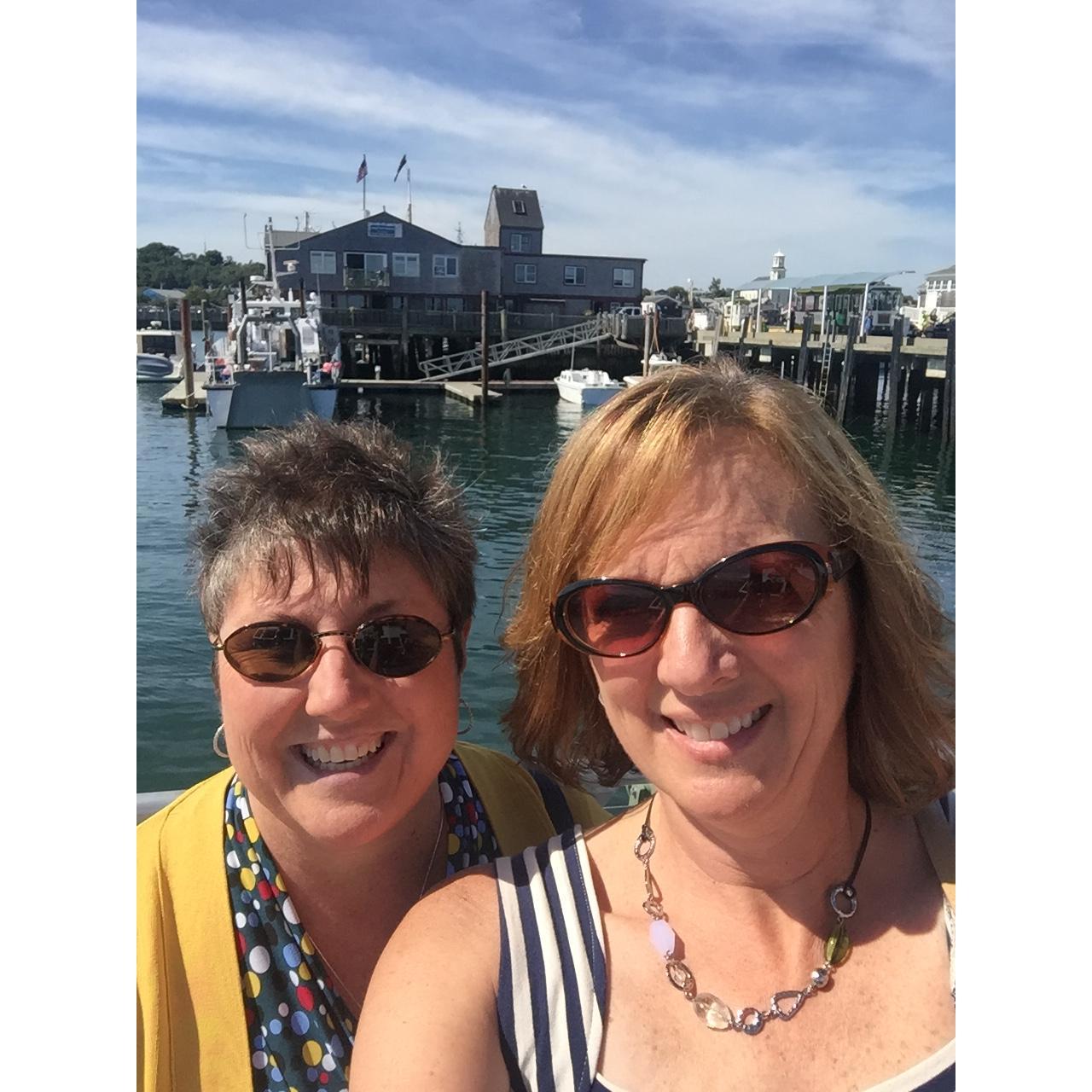 Arriving to Provincetown on the Ferry!