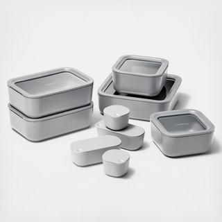 Ceramic 17-Piece Food Storage Set