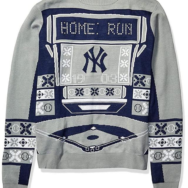 FOCO NBA Mens UGLY LIGHT UP SWEATER