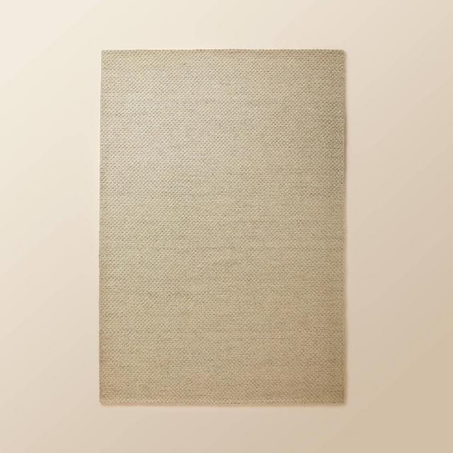 7'x10' Chunky Texture Area Rug Natural/Light Gray - Hearth & Hand™ with Magnolia