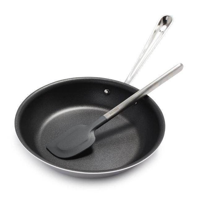 All-Clad D3 Stainless Steel Nonstick 10" Skillet with Spatula