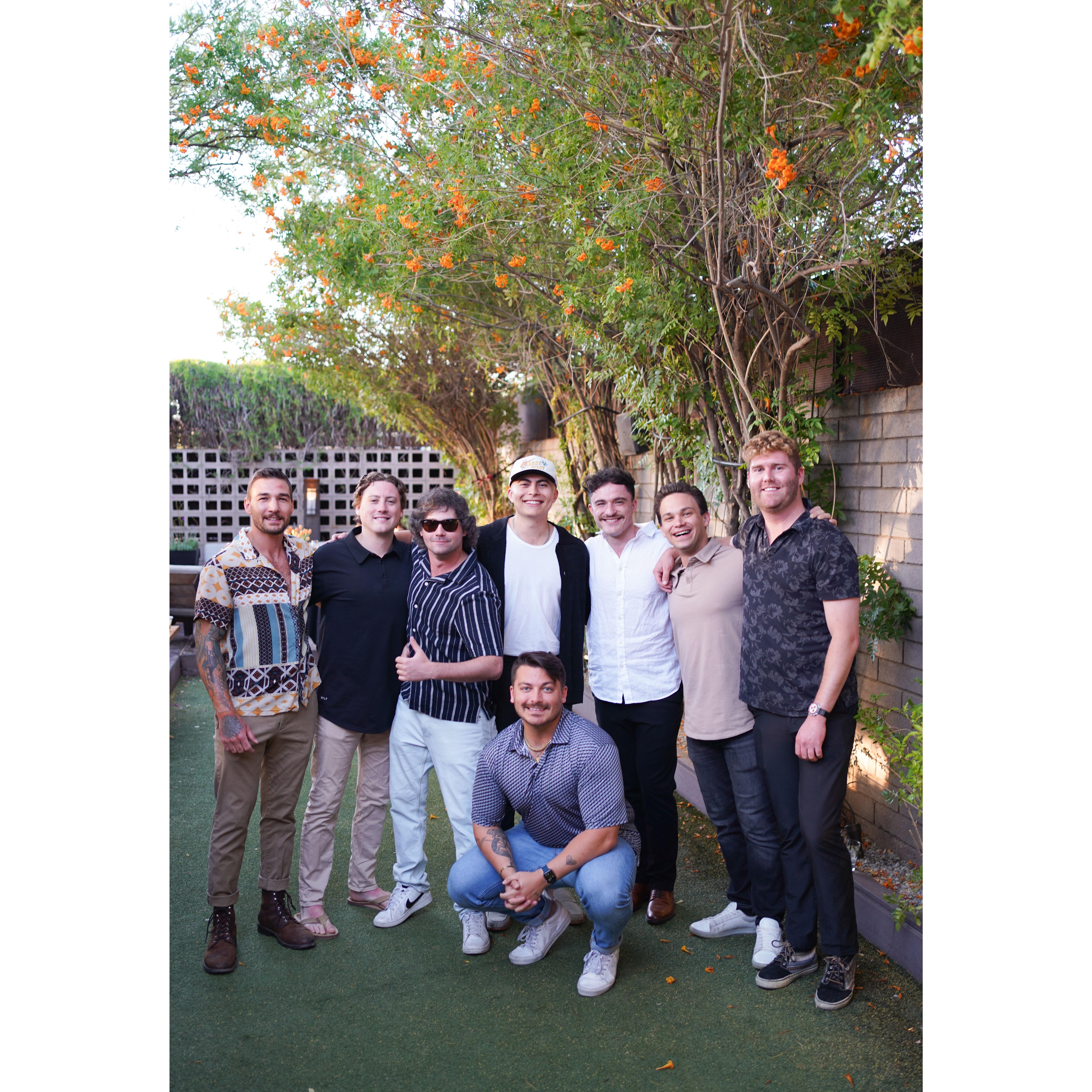 Roger and his frat bros