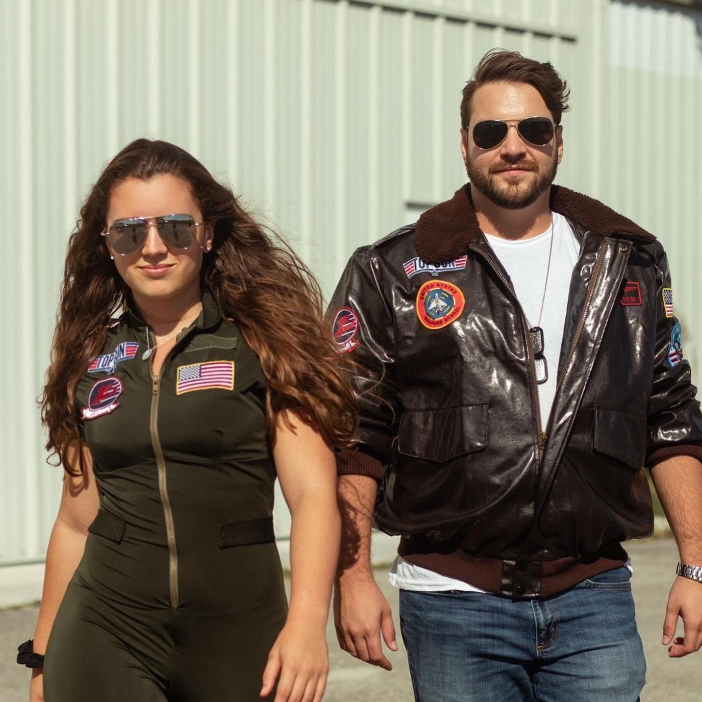 Our first couples Halloween Costume "Top Gun"