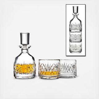 Dublin Smoke 3-Piece Decanter Set