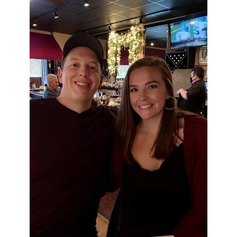 We just look cute here!