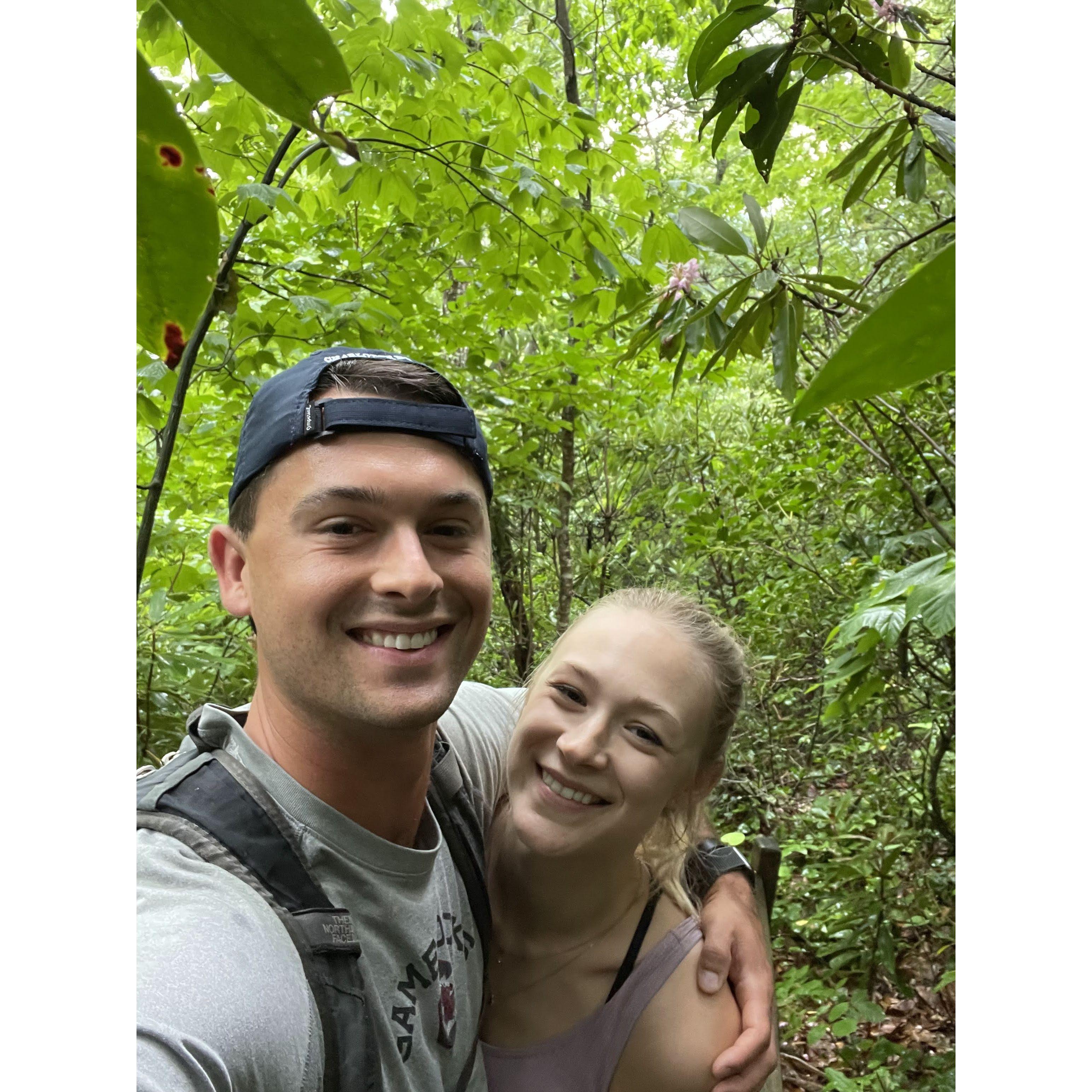 We love to hike!