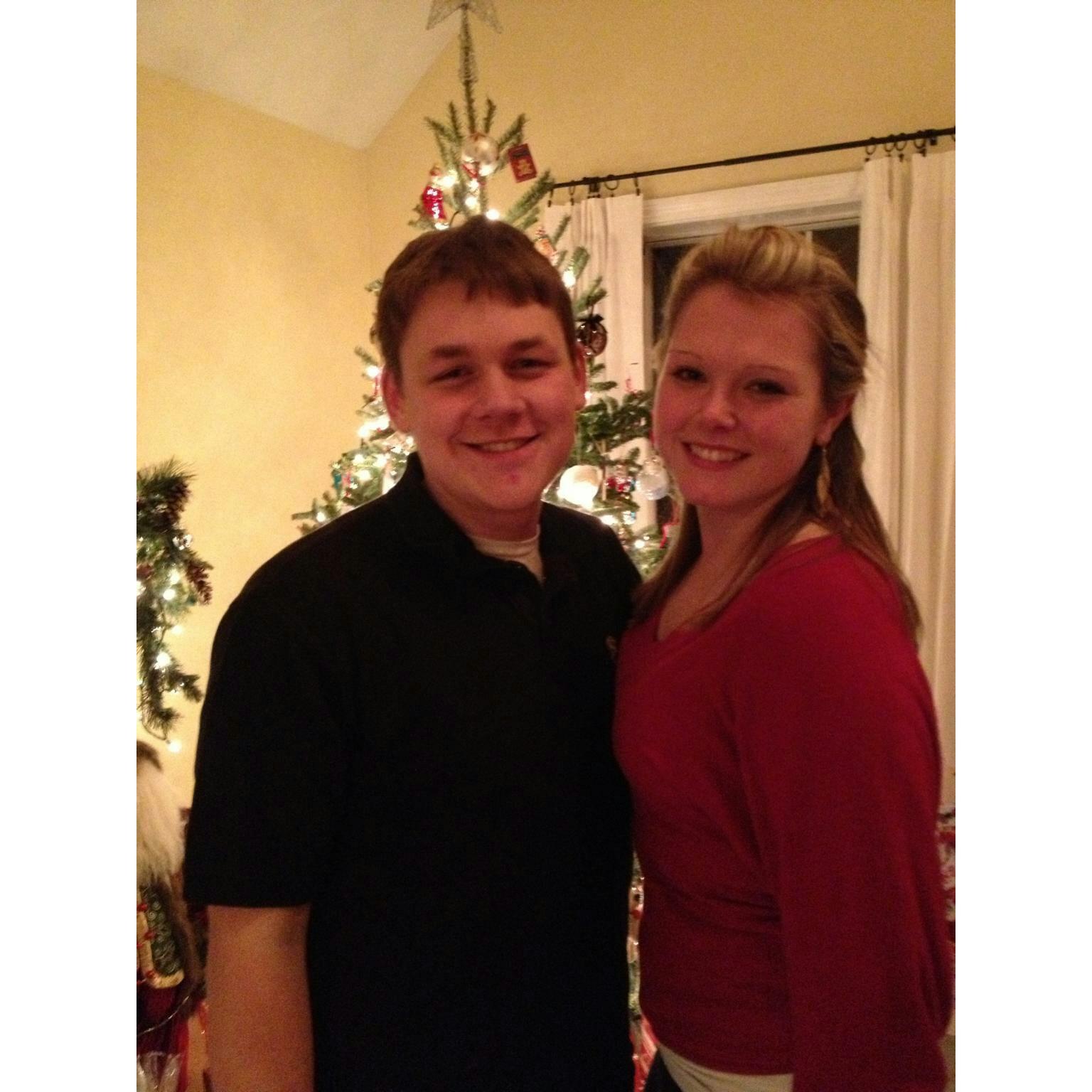 Our very first picture together. December 2012.