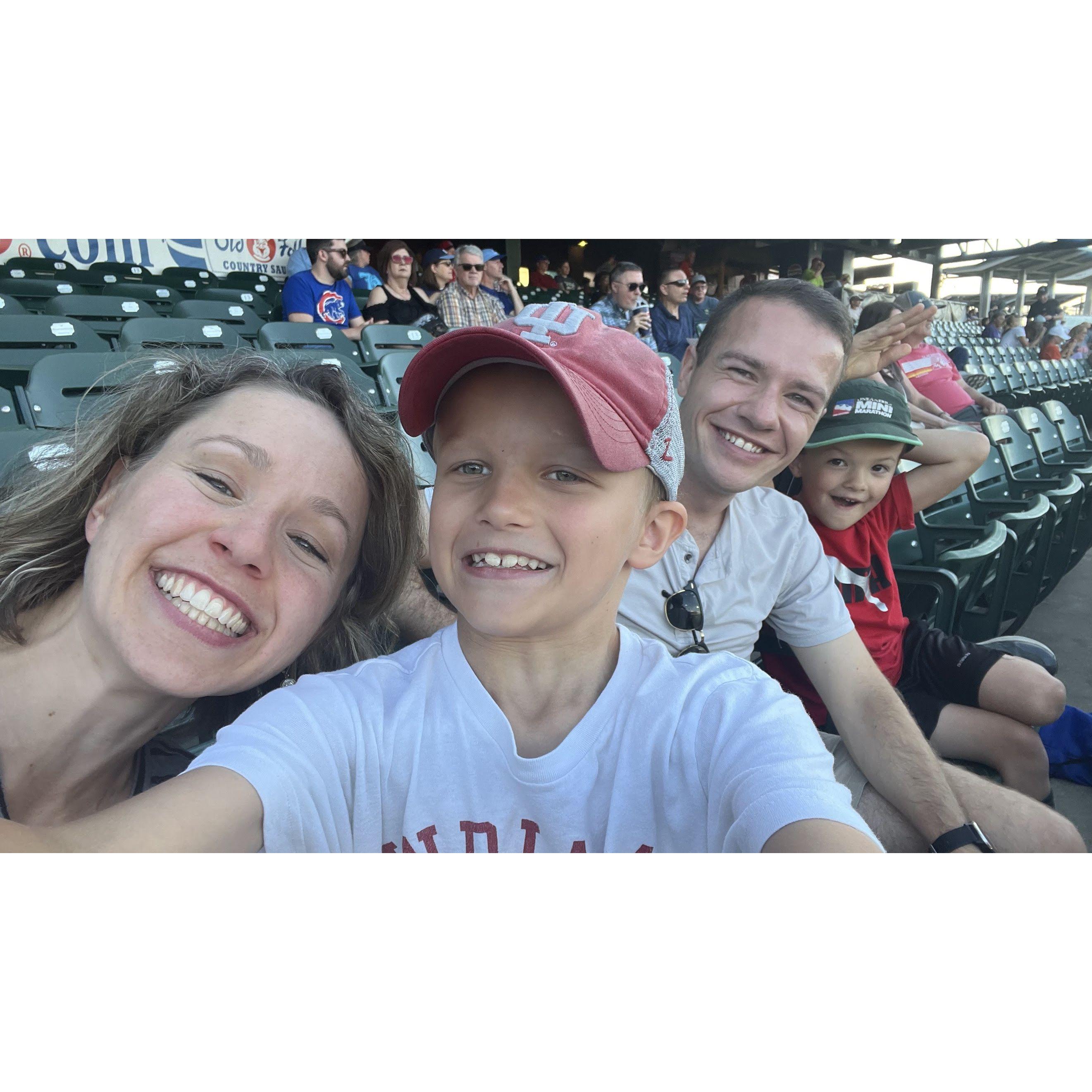 Baseball with Betsy's nephews!