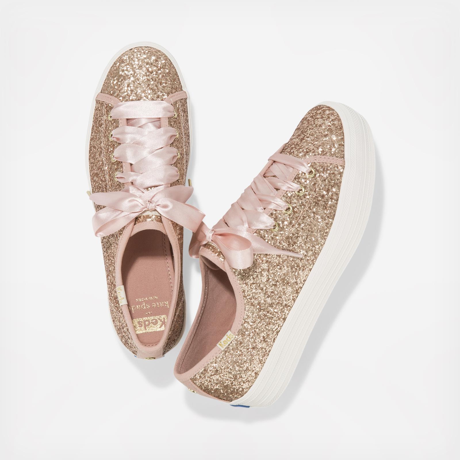 keds kate spade triple glitter