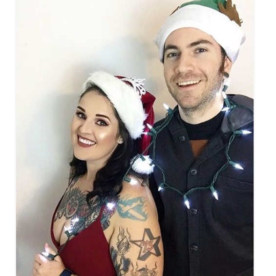 Our first holiday photo - December 2017