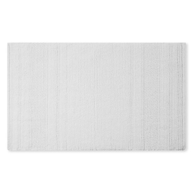 Charisma® Lux 20" x 30" Hand Crafted Bath Mat in Bright White