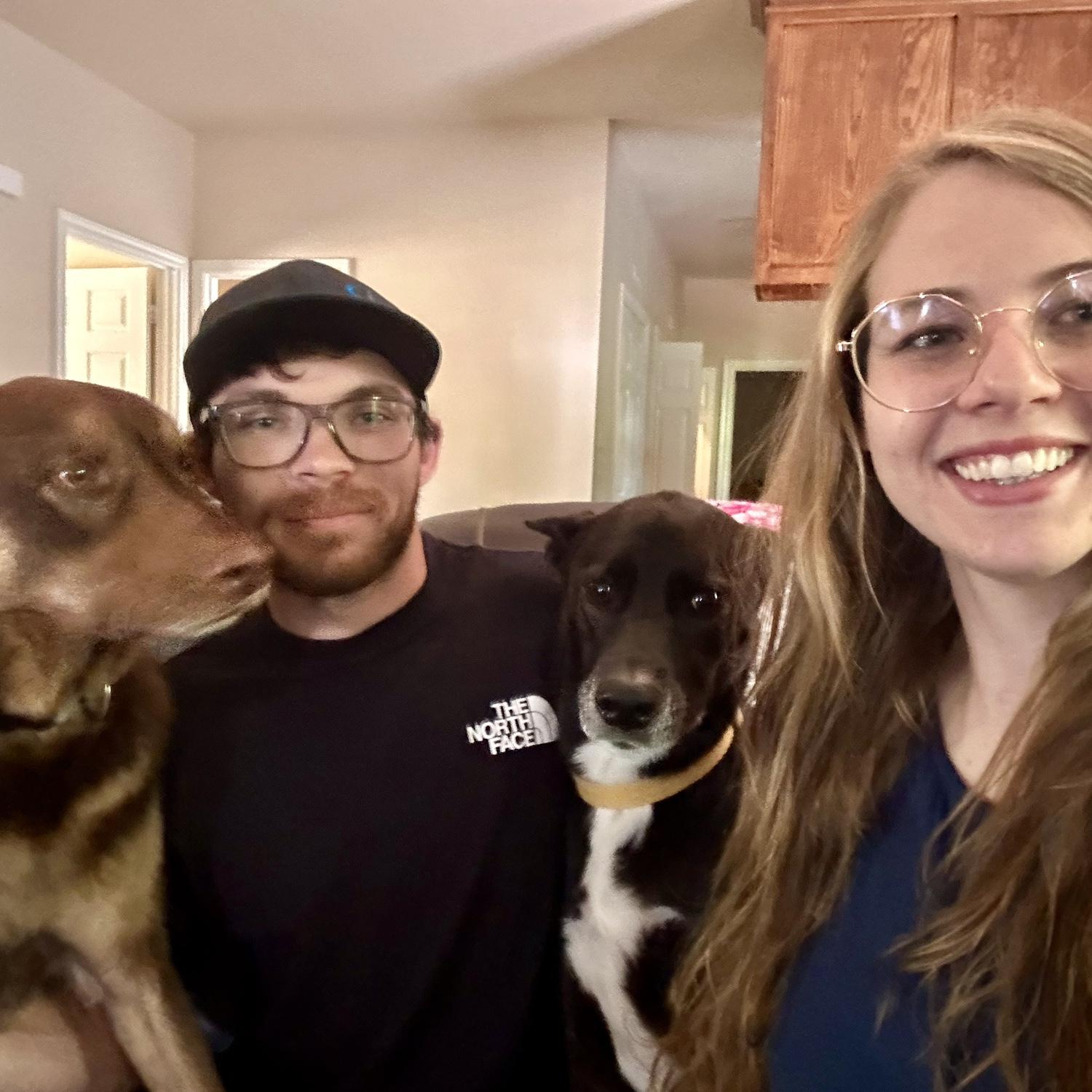 Family photo in our new home <3