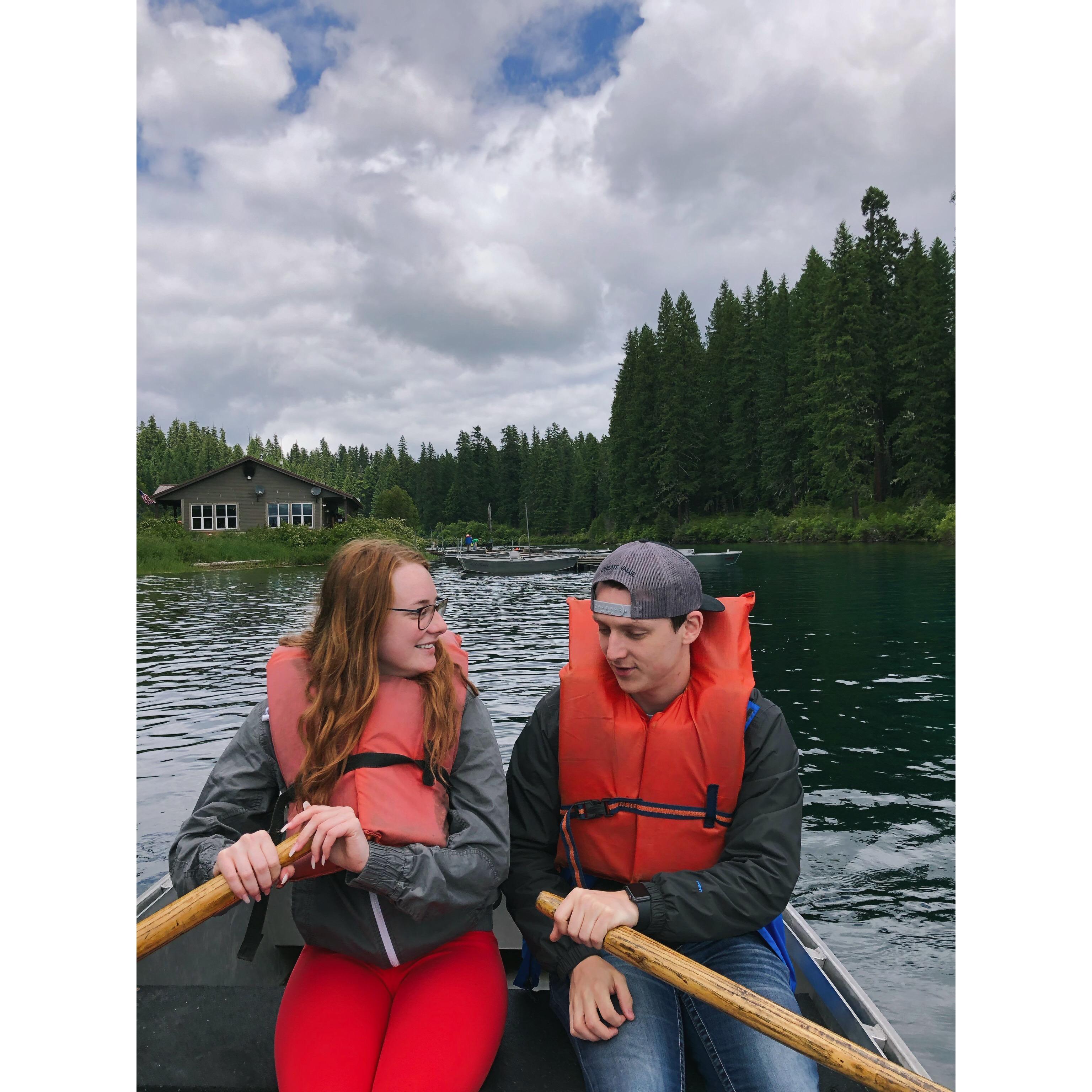 Clear lake. Aug. 2019