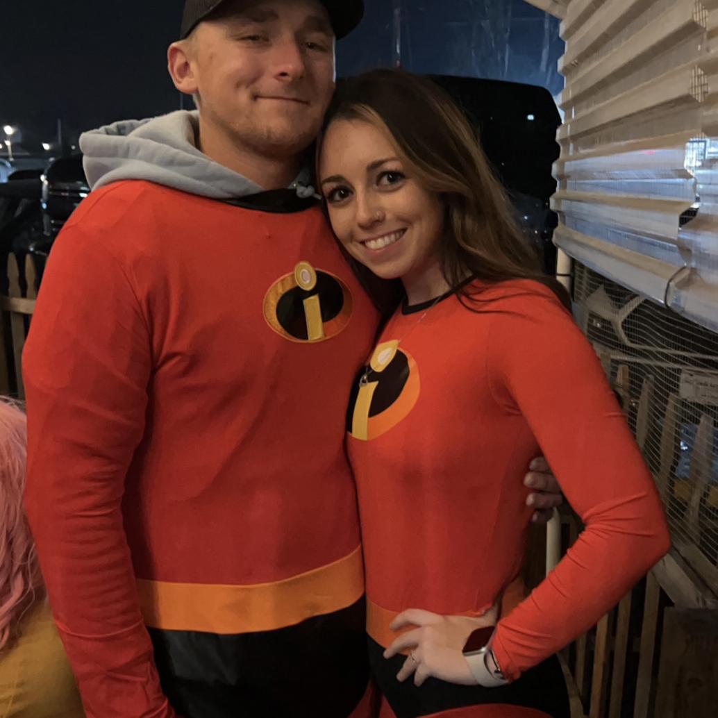 Mr. and Mrs. Incredible for Halloween in 2022 🎃