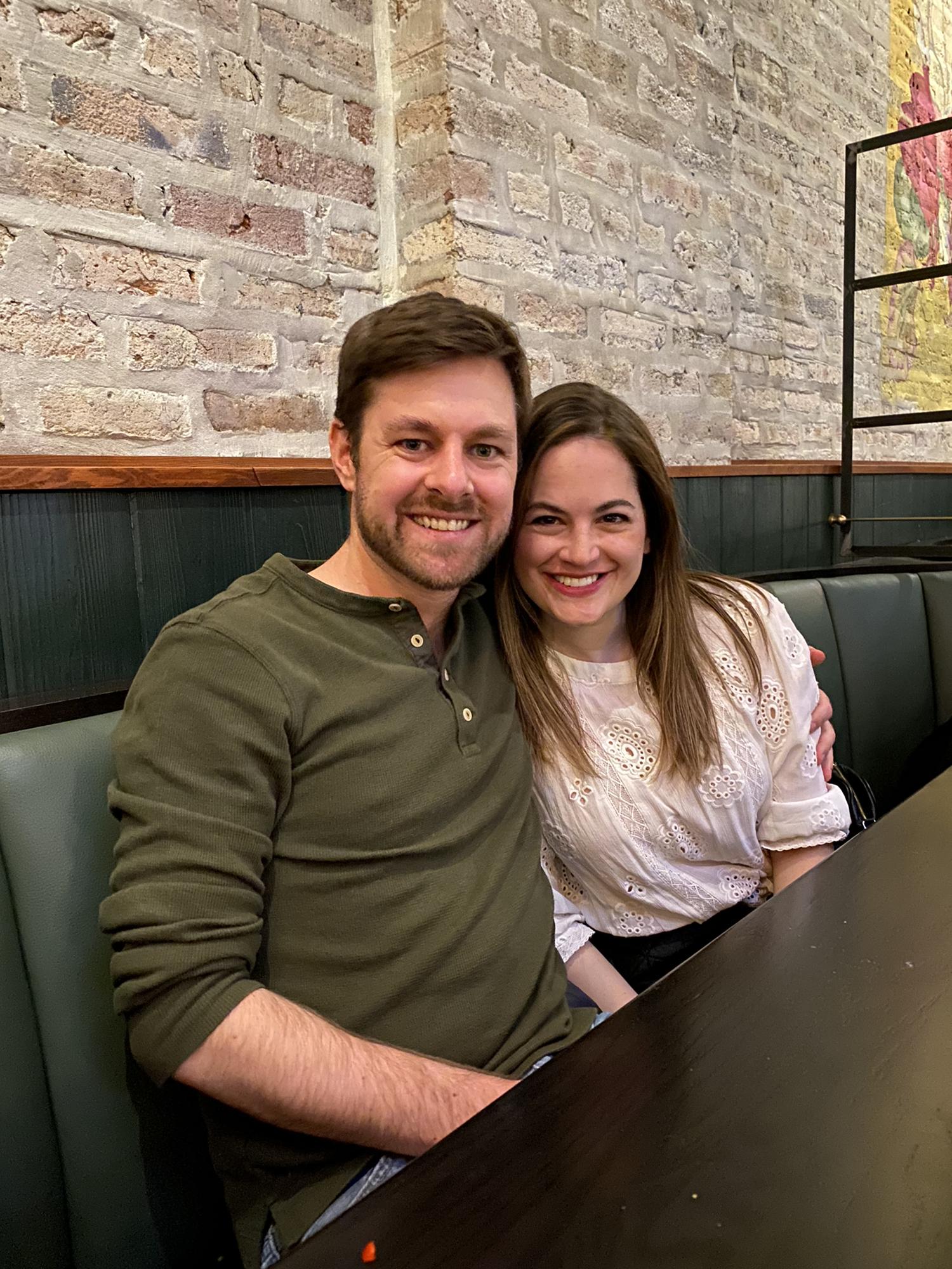 Dinner with family in Wicker Park