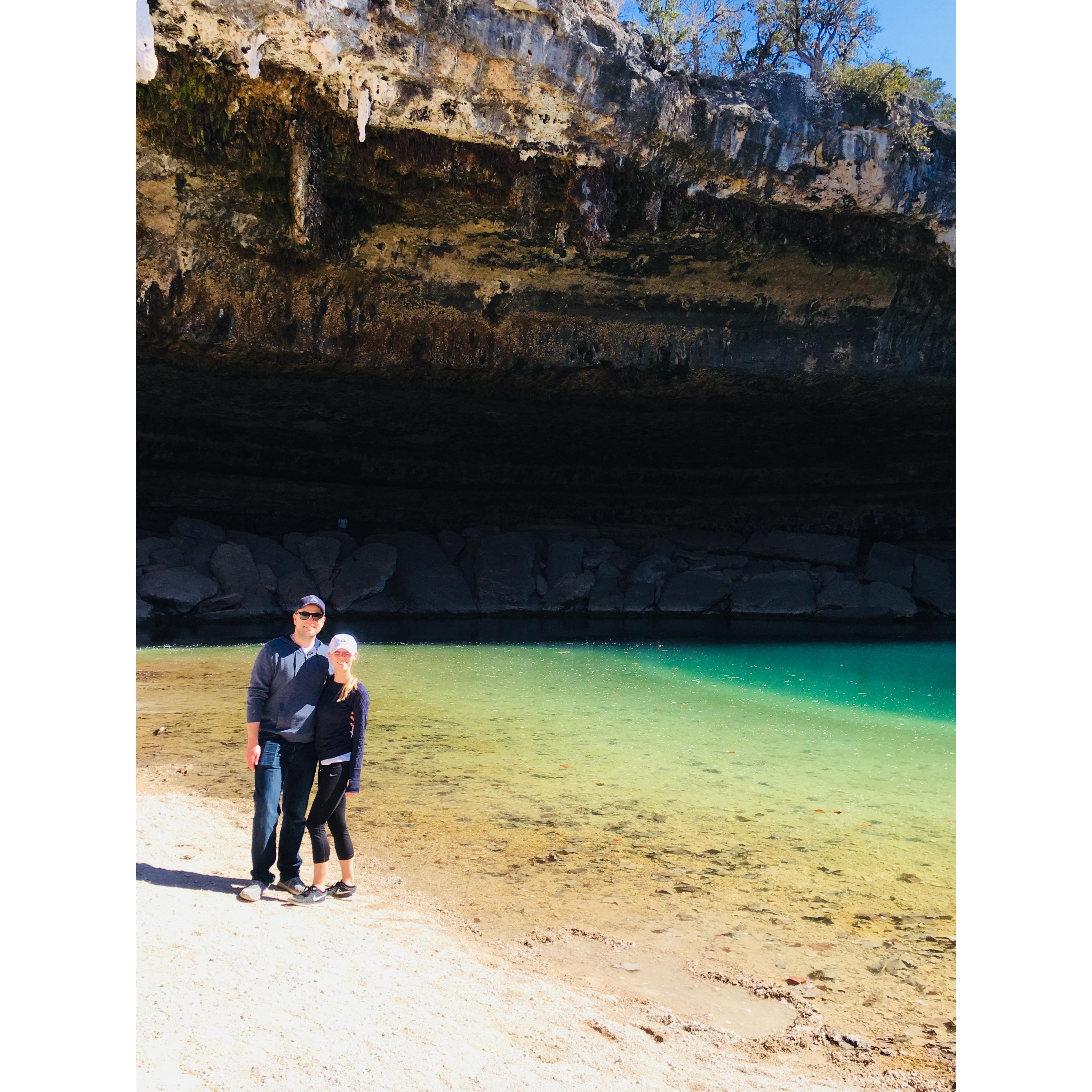 Hamilton Pool adventure - Dripping Springs, TX 2.2018