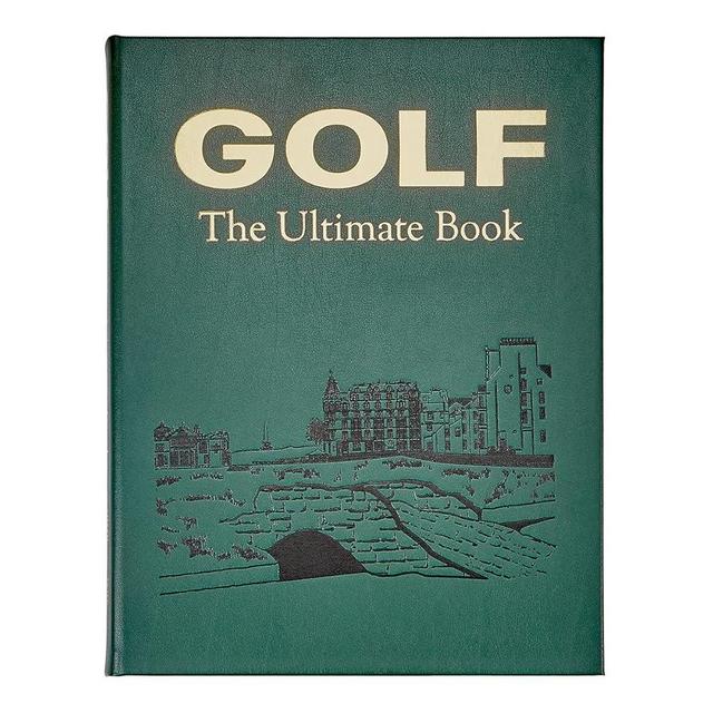 Graphic Image Golf The Ultimate Book Green Leather