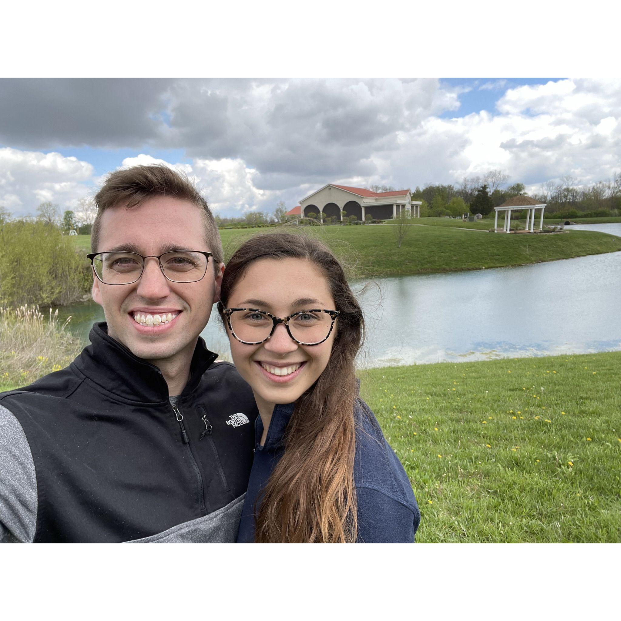 They finally end their search for the perfect venue at Cedar Springs Pavilion and are so excited to celebrate their big day with all of you!