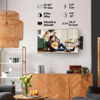 Articulating Wall Mount for 32”- 65" TVs