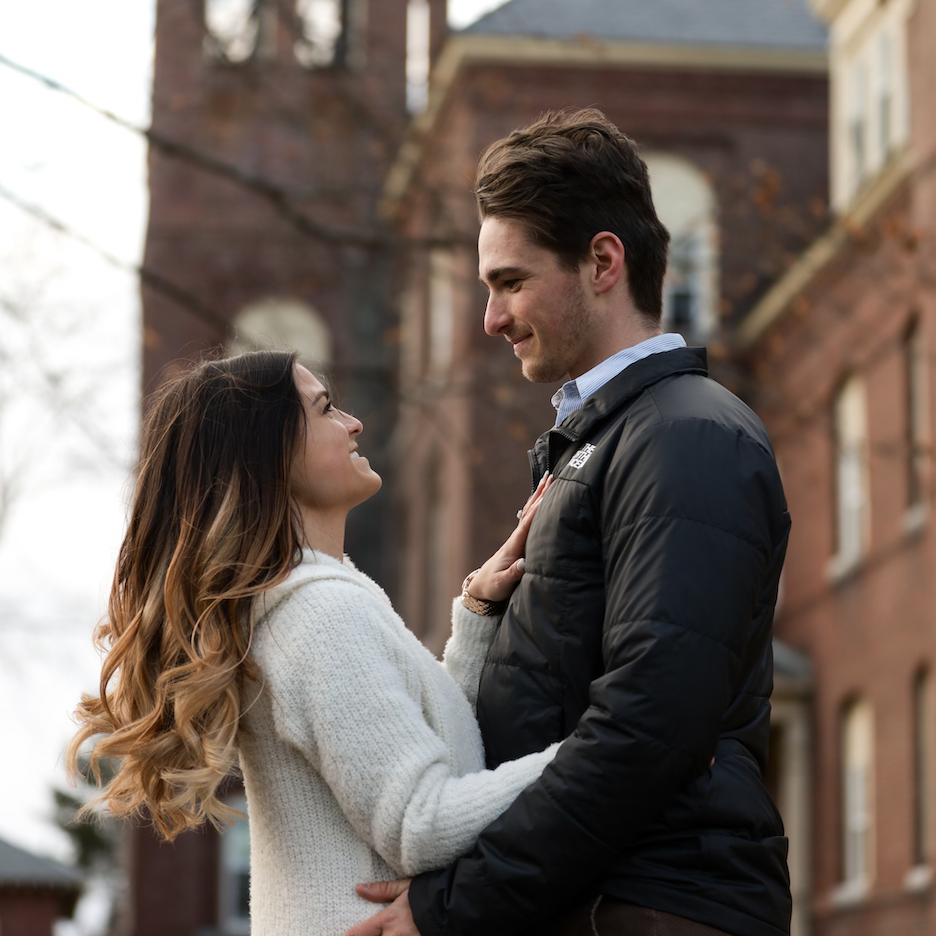 Engagement Photos.... Bailey made an appearance!