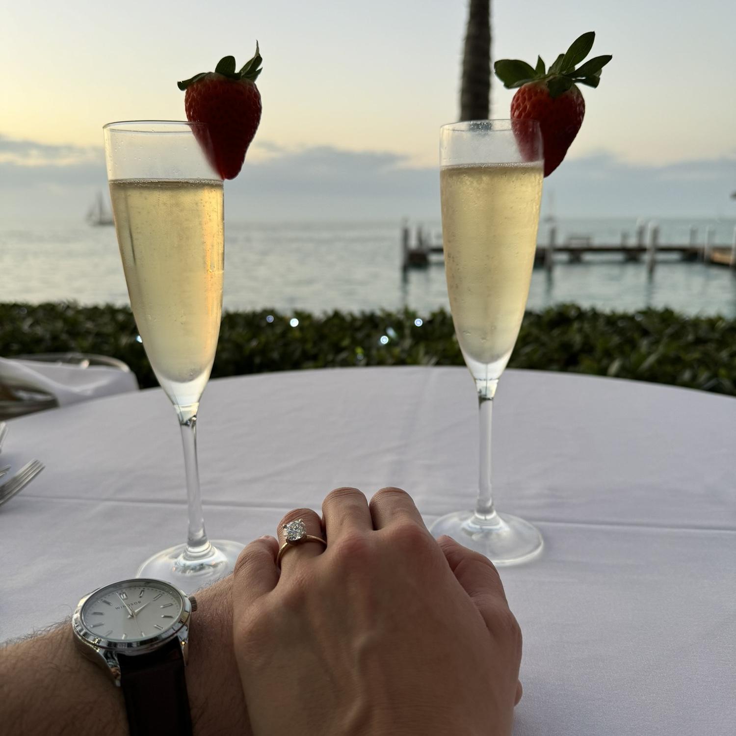 Engagement Dinner - Sunset Key