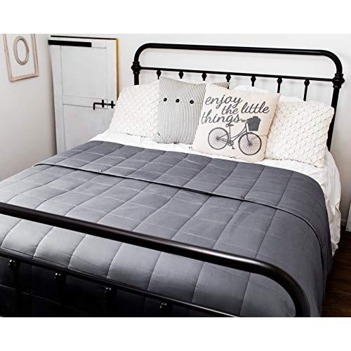 HomeSmart Products Weighted Blanket King Size (20 lbs 88x104) - A True King Size Comforter - Provides Medium Pressure - Perfect for Couples and California King Beds