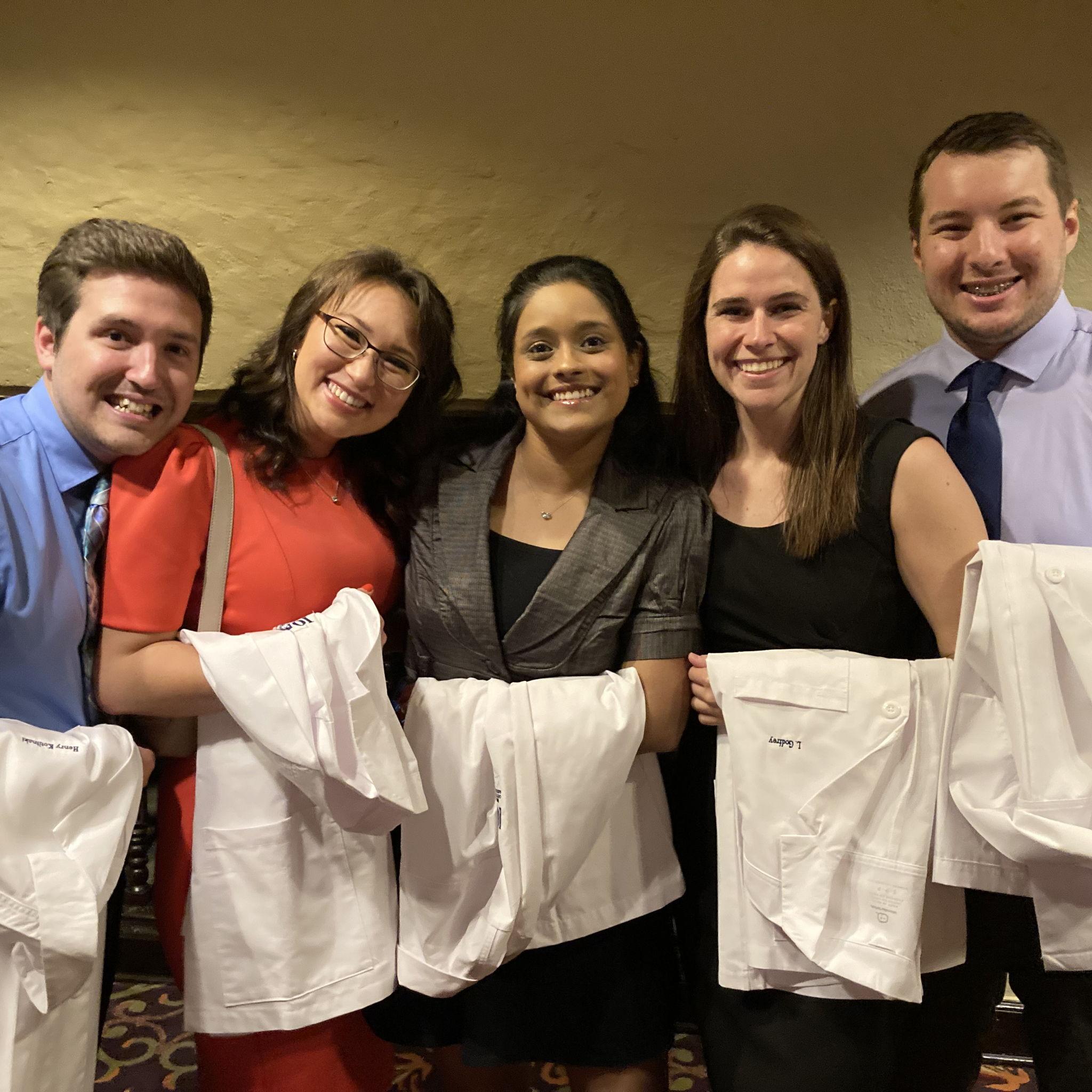 Med school study-buddy group "The Starting Five"