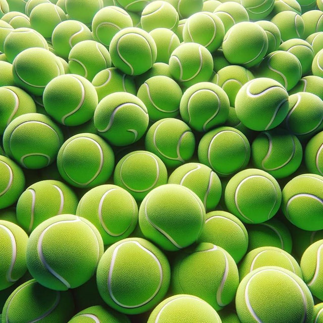 VIV Advanced Tennis Balls, 3 - 200+ Case Official Size Practice Tennis Balls Bulk, Pet Dog Playing Balls. Pressure High Altitude Bouncing 53in High and Durable, Good for Tennis Training Machine and Kids Playing on All Court Surface