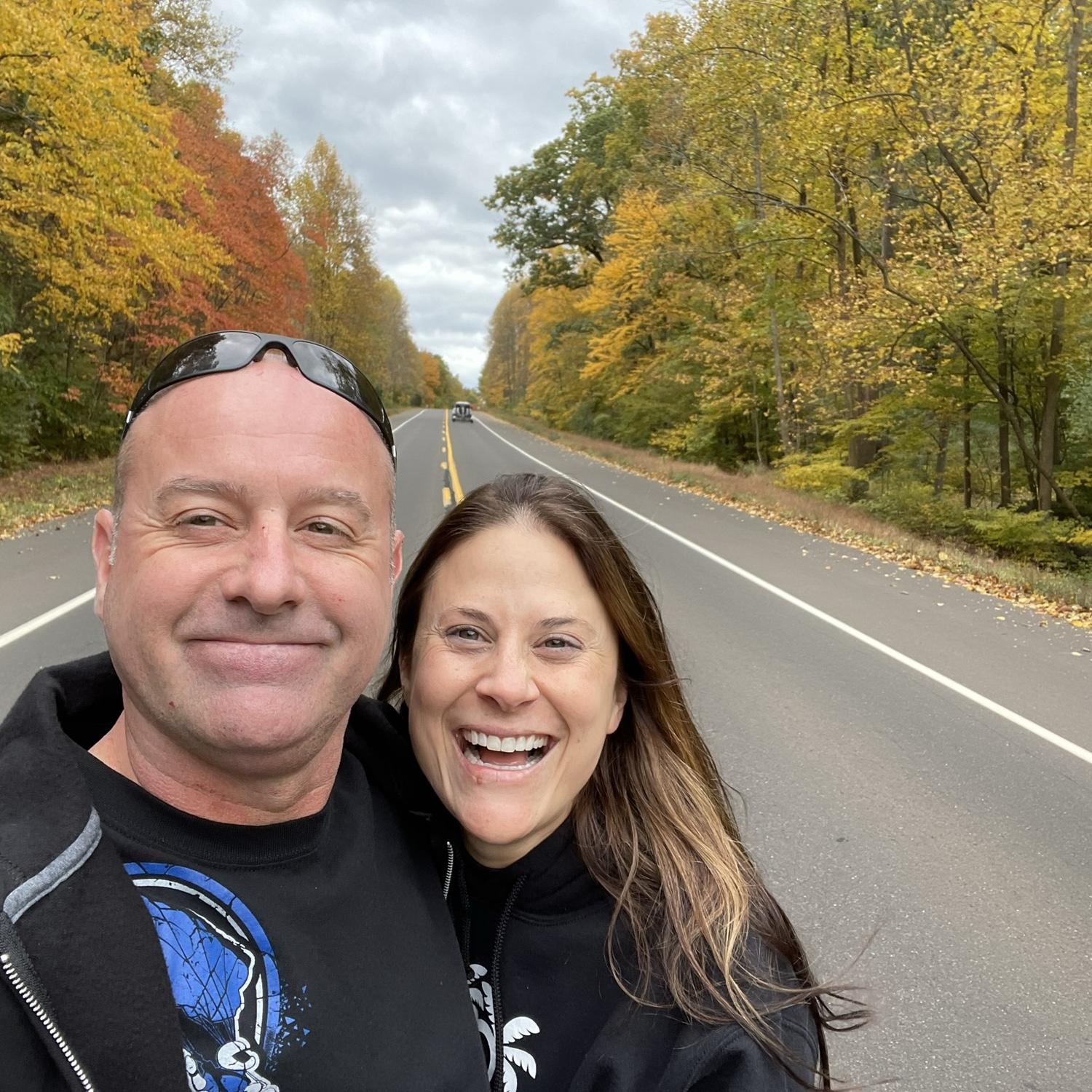 Because sometimes you need to stop in the moment to catch the best picture of fall! Also… stop in the middle of the road.