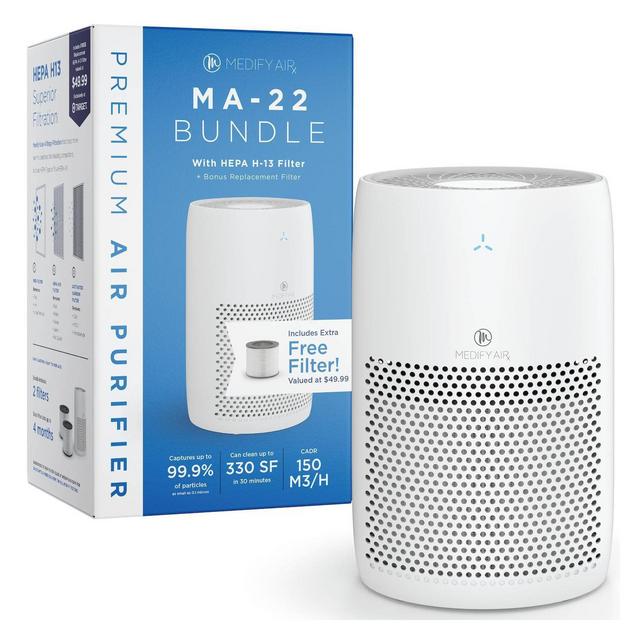 Medify Air MA-22 Value Pack White with 1 extra filter