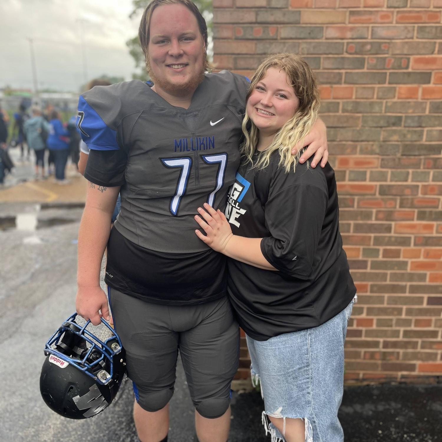 First photo watching Eli play college football 🏈