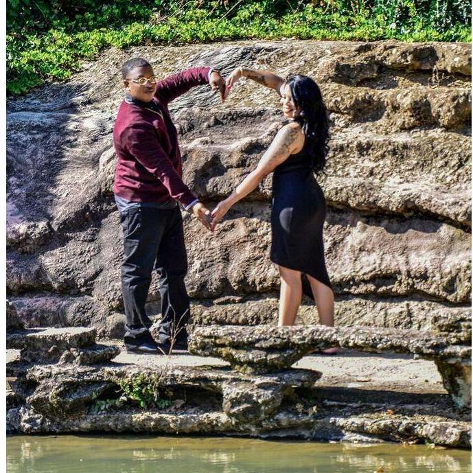 We had a blast taking our engagement pictures