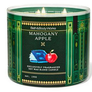 Mahogany Apple 3-Wick Candle