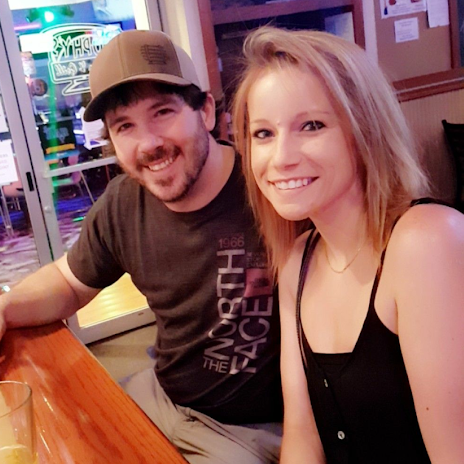 Our first picture together - 5.2017