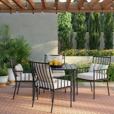 Fernhill 5pc Patio Dining Set - White - Threshold™
