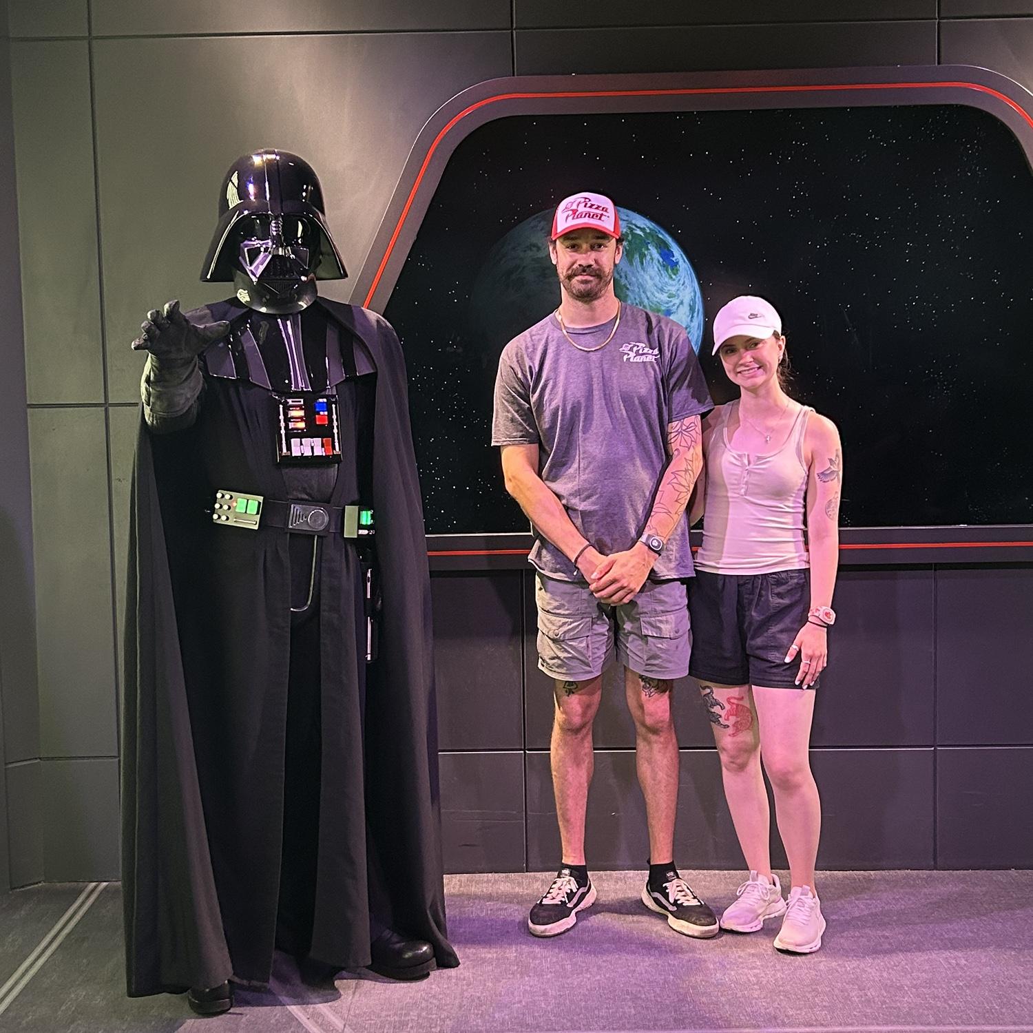 5/15/2025
Hollywood Studios  
Jessica and Marquis went to Disney World to celebrate Jessica graduating Johnson and Wales!
