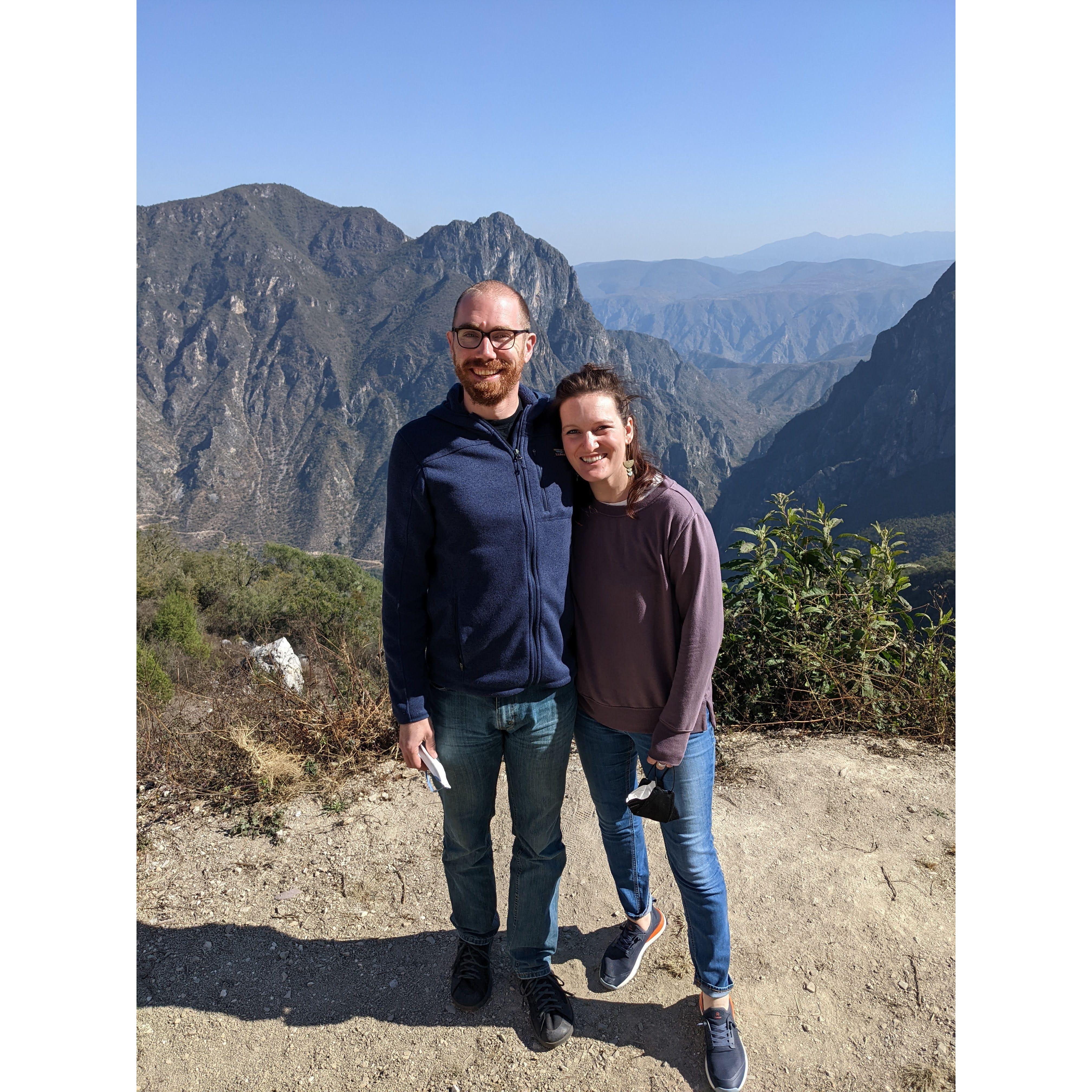 Our first international trip together - Mexico!