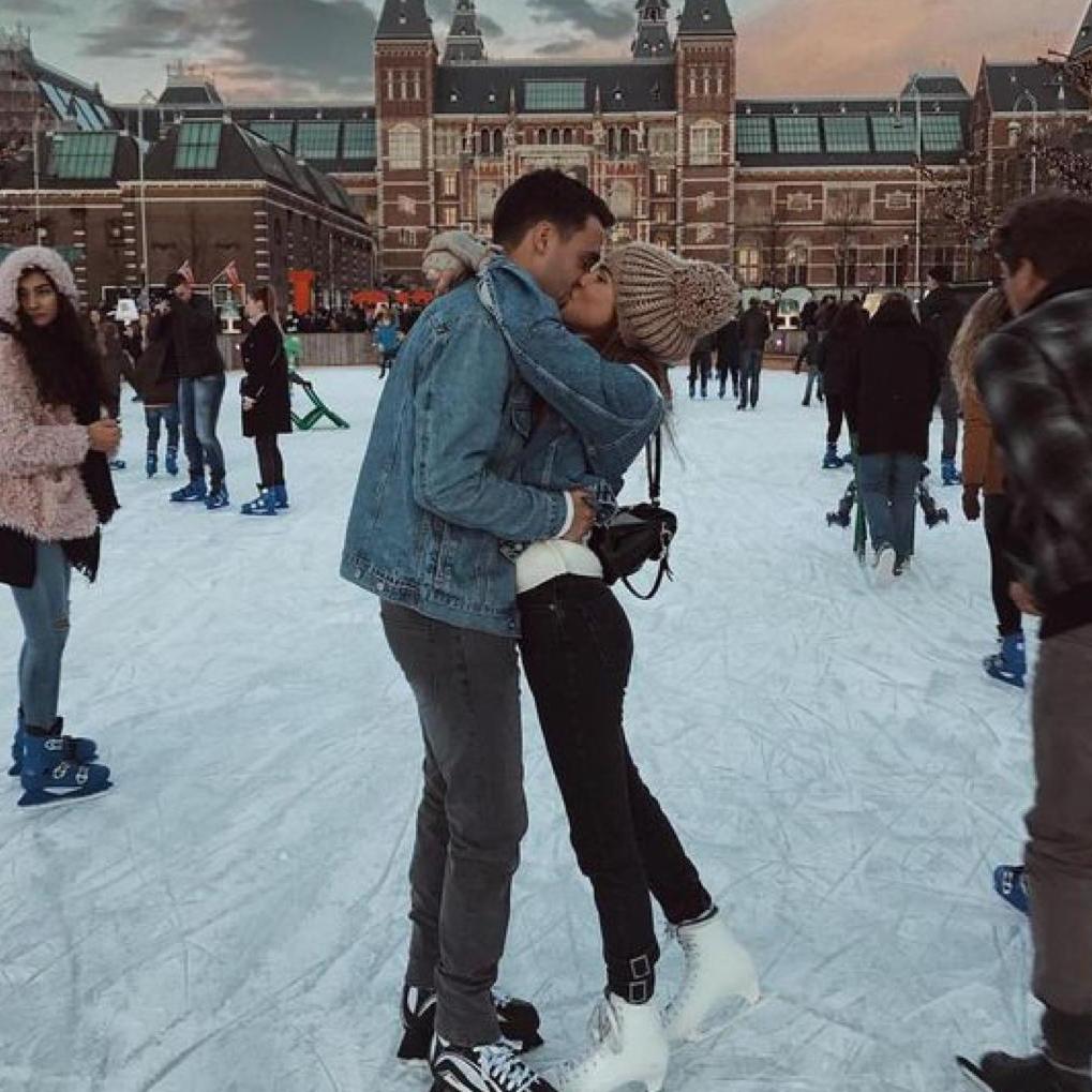 When we took this picture is was a week before he proposed to me