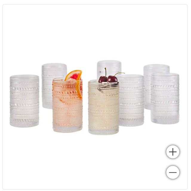 Fortessa Jupiter 13oz Tumbler, 8-pack