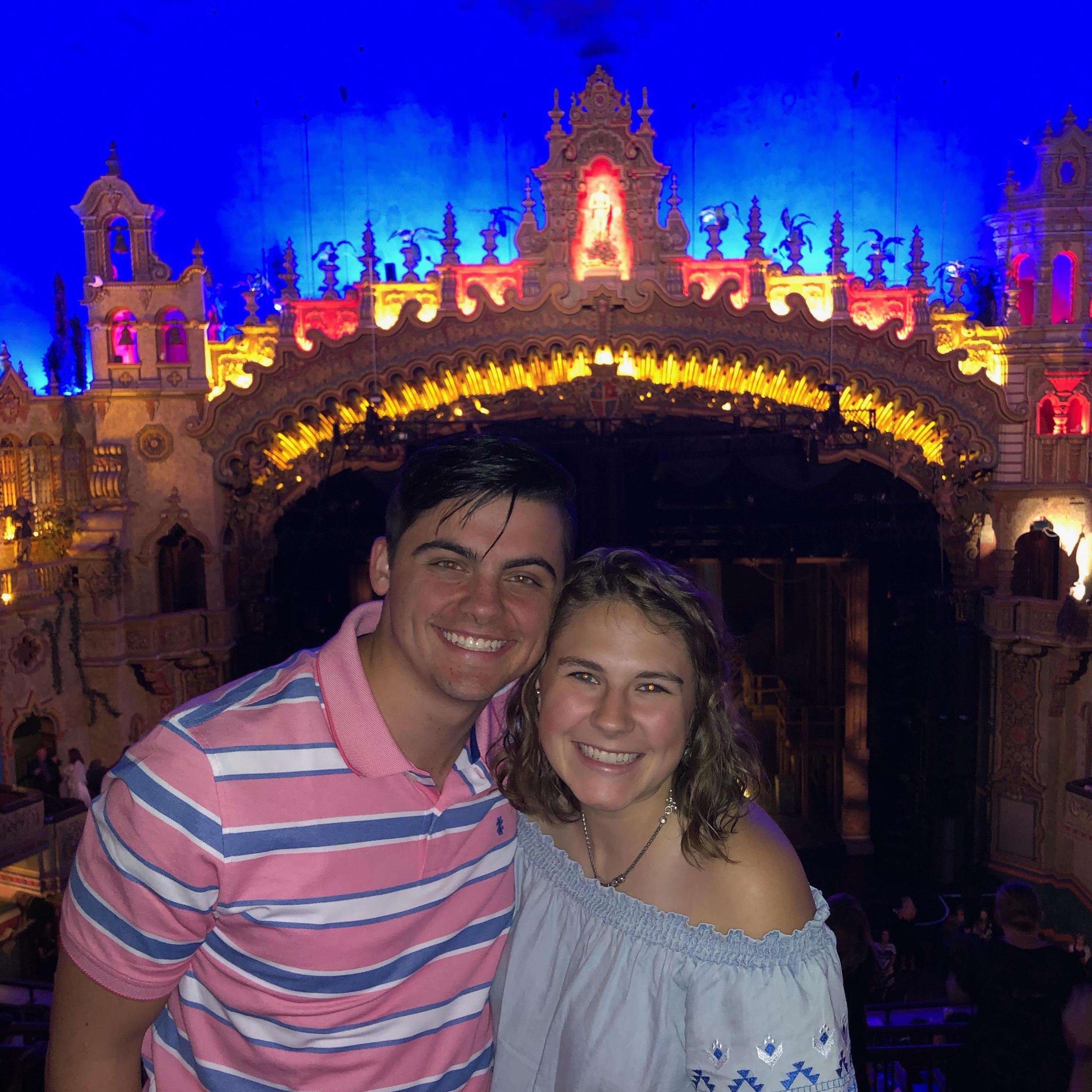 We got to see Hamilton on broadway