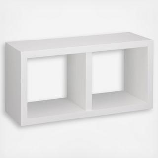 Double Cube Wall Shelf