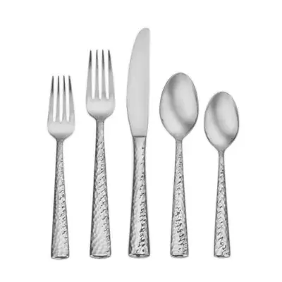 Living By Robinson® Surry 45-Piece Satin Stainless Steel Flatware Set