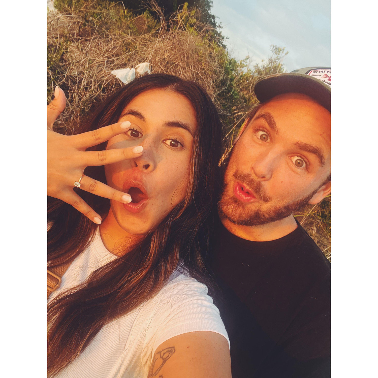 post-proposal selfie