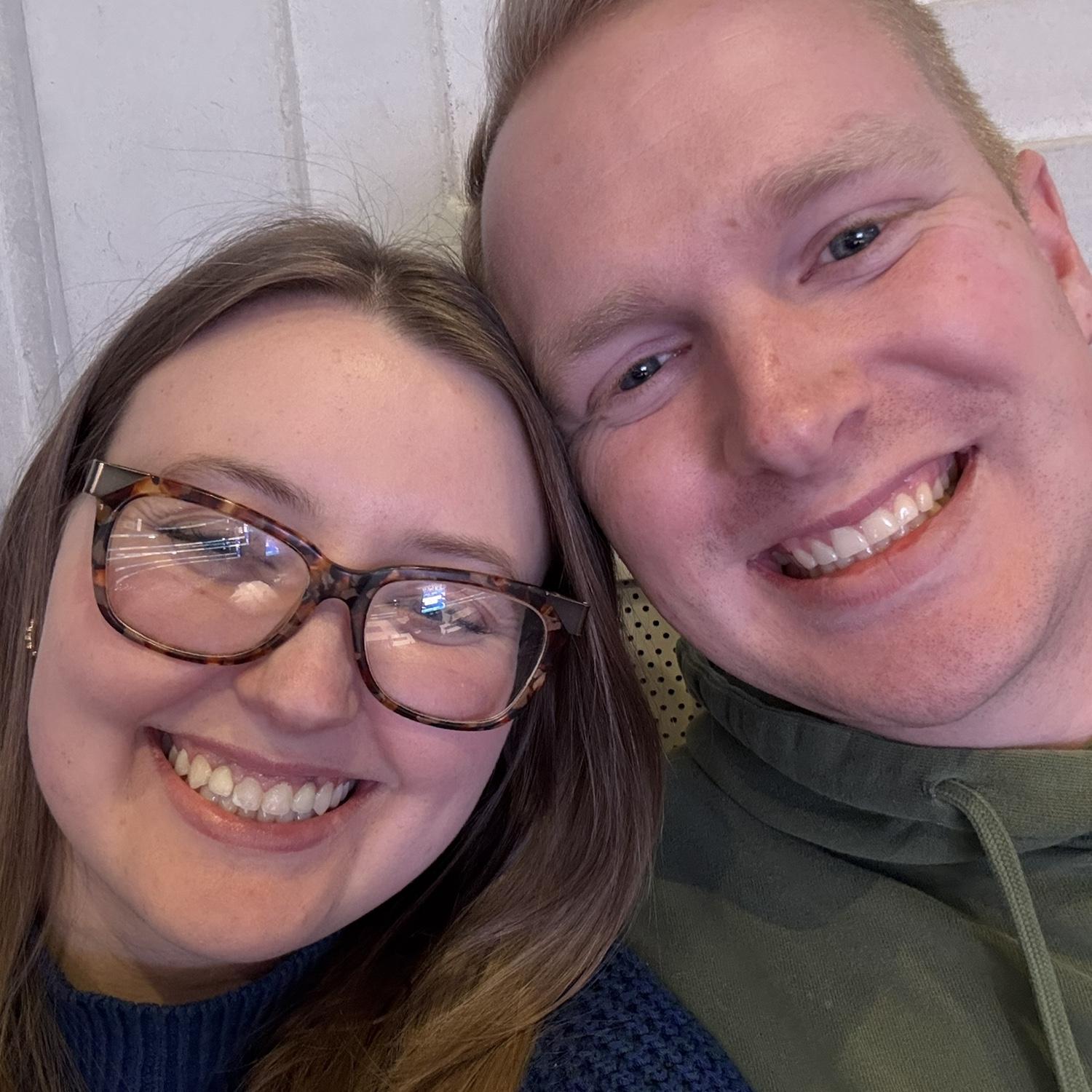 One of our favorite things to do together- go to basketball games!
