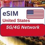 United States E - SIM Data Plan for Travelers