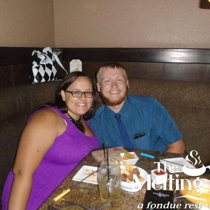 A trip to the Melting Pot to celebrate Skyler's achievement in receiving a scholarship