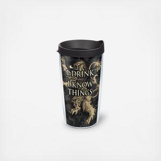 Game of Thrones Tumbler with Travel Lid