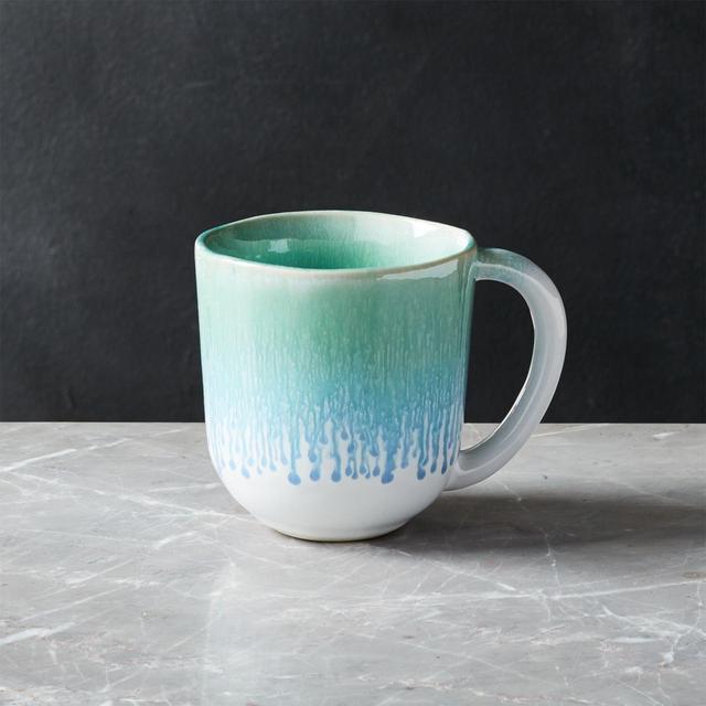 Caspian Aqua Reactive Glaze Mug