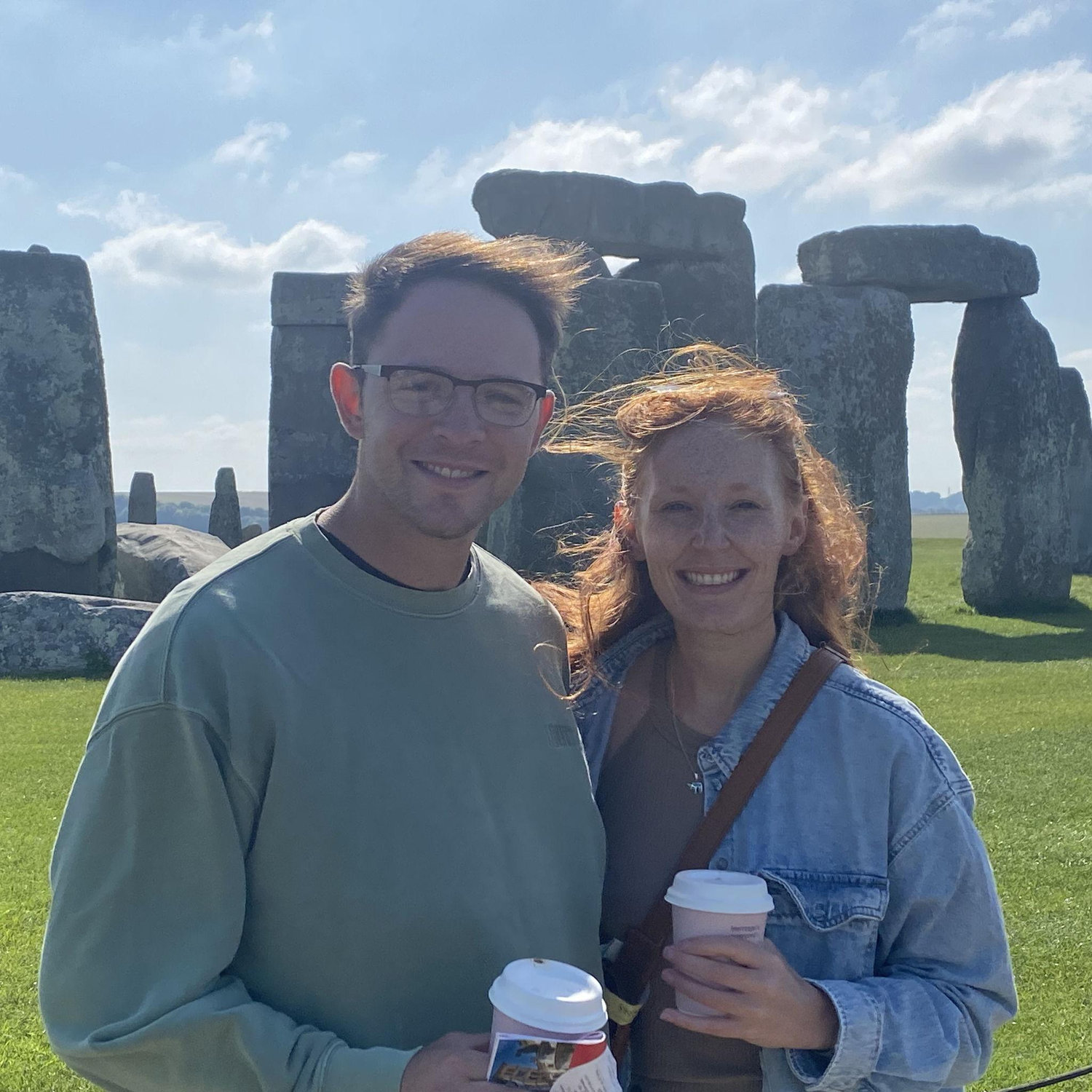 At Stonehenge!